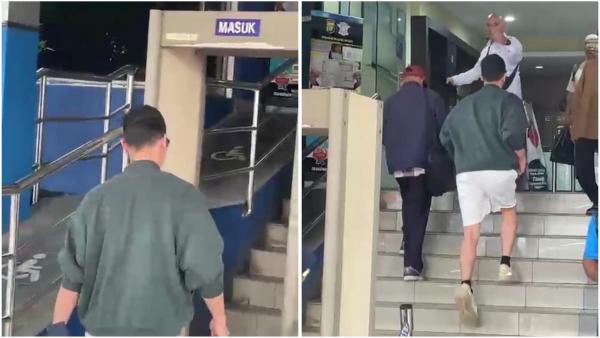 Al Ghazali di Polda Metro Jaya. (Foto: Ravie Wardani)