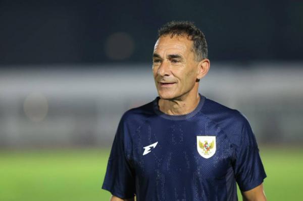 Pelatih Timnas Indonesia U-23, Gerald Vanenburg. (Foto: IMG/ Aldi Chandra)