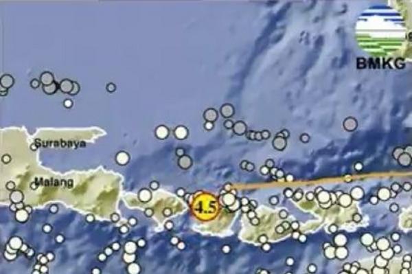 Gempa Terkini Magnitudo 4,5 Guncang Lombok Utara NTB
