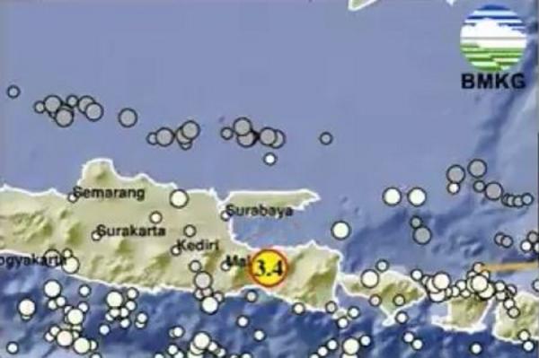 Gempa Terkini Magnitudo 3,4 Guncang Probolinggo Jatim