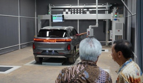 Polytron Rakit Mobil Listrik di Purwakarta, Kapasitas Produksi Tembus 30.000 Unit per Tahun