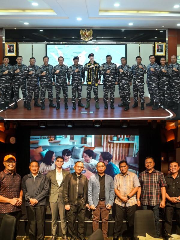 Verrell Bramasta jadi Duta Maritim TNI Angkatan Laut. (Foto: Instagram)