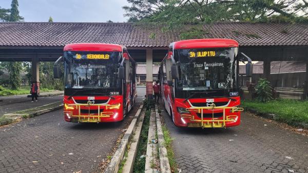 Bus Trans Banyumas. (Foto: Iqbal Dwi Purnama)