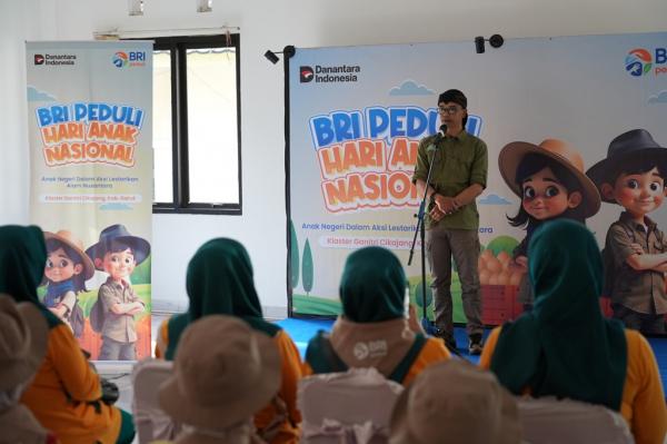 Hari Anak Nasional, BRI Peduli Dukung Pendidikan Karakter Siswa SD di Garut Lewat Agroedukasi