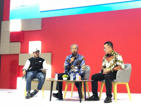 Isuzu X Kemenhub di GIIAS 2025, Jumat (25/7/2025). (Foto: Muhammad Sukardi)