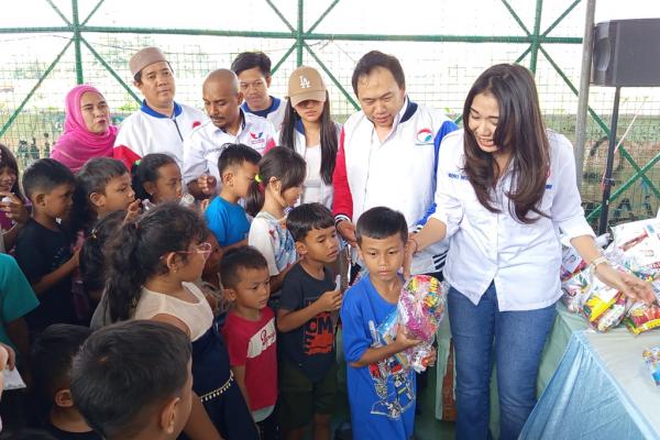 Pemuda Perindo Rayakan Hari Anak Nasional Bareng Warga Petamburan Jakpus