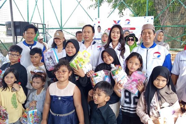 Warga Petamburan Sambut Baik Perayaan Hari Anak Nasional Pemuda Perindo