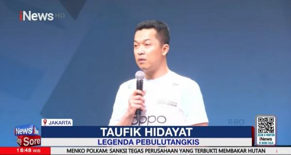 Wamenpora RI Taufik Hidayat Wakil Menteri Pemuda dan Olahraga (Wamenpora) RI Taufik Hidayat. (Foto: dok iNews)