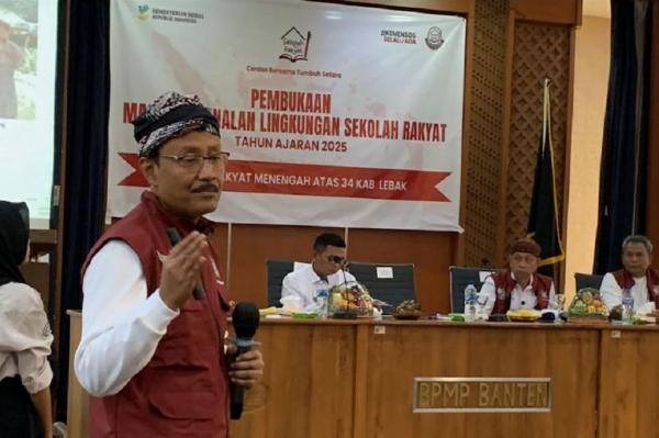 Mensos Gus Ipul Tinjau Sekolah Rakyat di Lebak, Pendidikan Harus Berkualitas