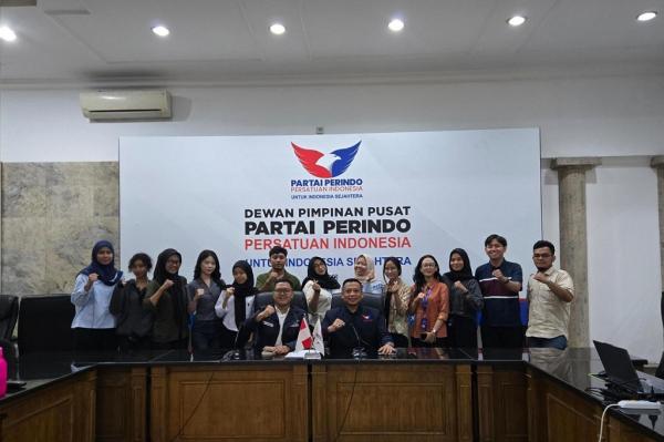 Partai Perindo menunjukkan dukungan penuh terhadap keterlibatan generasi muda dalam politik di Indonesia melalui kesempatan magang bertajuk Political Development Program (PDP). (Foto: Partai Perindo)