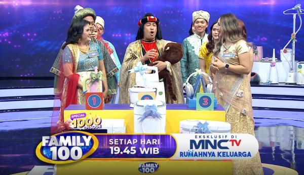 Family 100 Rayakan 1000 Episode: 1000 Cerita, Pilihan Keluarga Indonesia