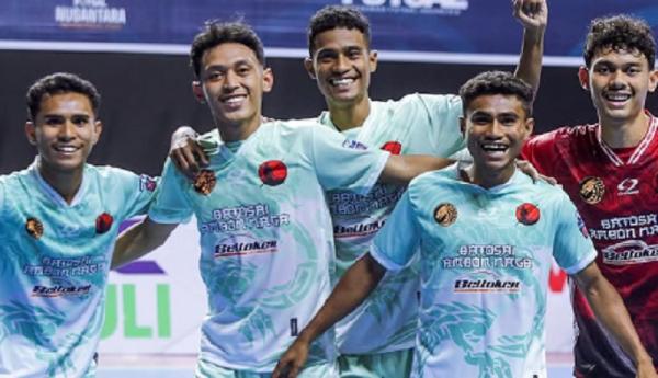 Batosai Ambon Naga Mengamuk! Barabai FC Dibantai 7-1 di Liga Futsal Nusantara 2025