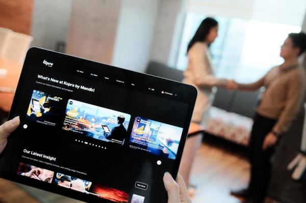 Inovasi digital Bank Mandiri Inovasi digital Bank Mandiri. (Foto: dok Bank Mandiri)