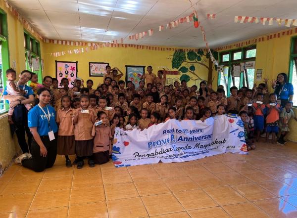 MNC University, PTS Peserta KKN Tematik, dan LLDIKTI Apresiasi Kegiatan Peduli Stunting Kalbe Farma di NTT