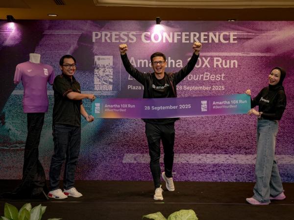 Bukan Sekadar Lari! Amartha 10X Run 2025 Hadirkan Sayur, Buah dan Ikan Cupang untuk Para Finisher
