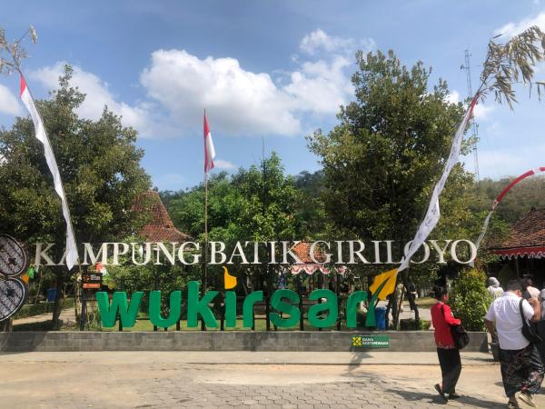 Kampung Batik Tulis Kampung Batik Tulis Giriloyo di Yogyakarta. (Foto: Muhammad Sukardi)
