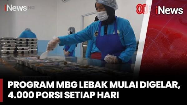 Program Makan Bergizi Gratis di Lebak, 4.000 Rantang Makanan Disiapkan Setiap Hari