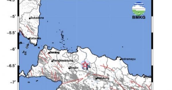 Bekasi Diguncang Gempa M3,2 Dini Hari, Terasa hingga Karawang dan Cikarang 