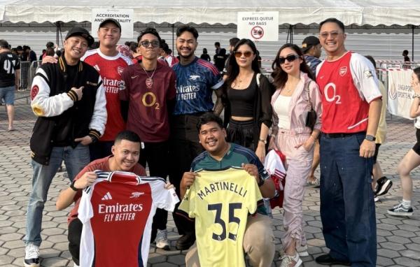Arsenal Gebrak Asia Tenggara! Influencer Indonesia Dapat Akses VIP Nonton Langsung The Gunners