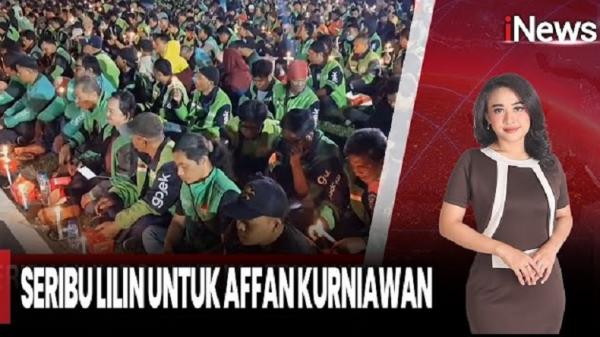 Aksi 1.000 Lilin untuk Affan Kurniawan, Driver Ojol Doa Bersama di Surabaya dan Tuban