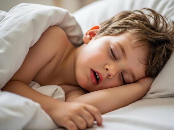 Ilustrasi anak tidur. (Foto: Ilustrasi AI)