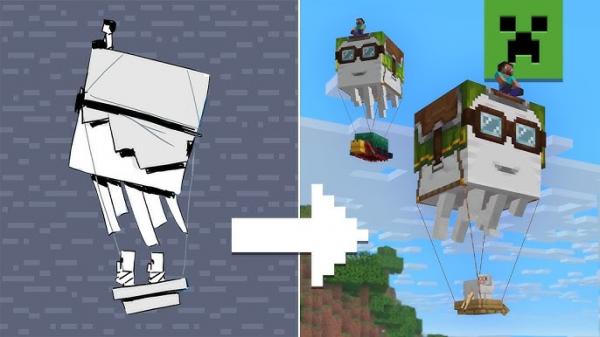 Link Download Minecraft Happy Ghast untuk Menambah Keseruan Petualangan Nether