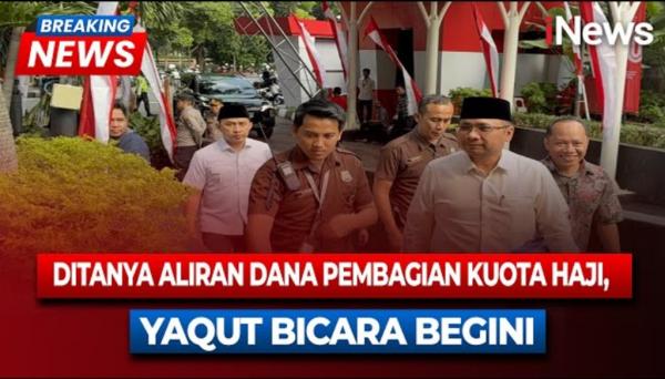 Diperiksa Penyidik KPK selama 7 Jam, Eks Menag Yaqut Dicecar terkait Aliran Dana