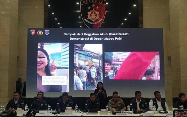 Ternyata Ini Alasan Laras Faizati Posting Ajakan Bakar Mabes Polri