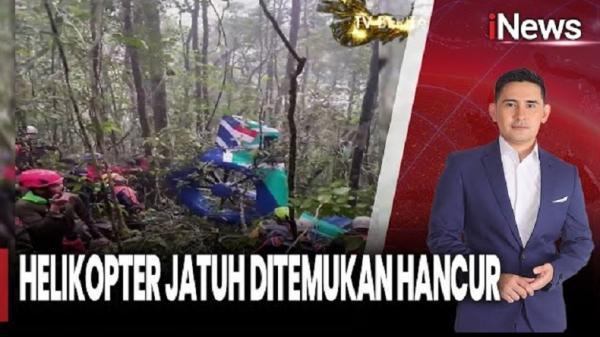 Korban Helikopter Jatuh di Hutan Kalsel Dievakuasi ke RS Bhayangkara Kalbar