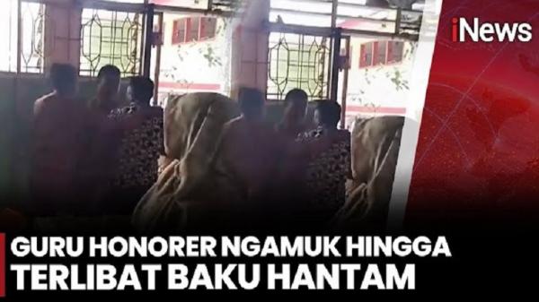 Jadwal Mengajar Dikurangi, Guru Honorer di Madina Mengamuk