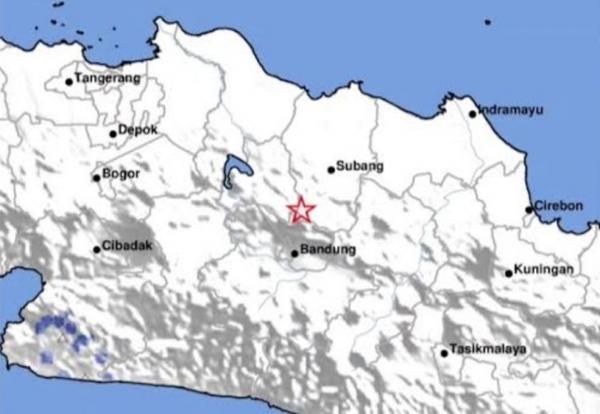 BMKG: Gempa M1,8 Guncang Kabupaten Bandung Barat akibat Aktivitas Sesar Aktif 
