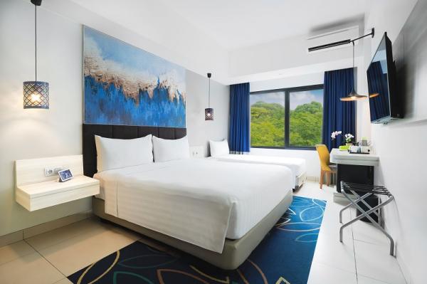 Archipelago Aston Anyer Beach Hotel Kamar Deluxe Family di Aston Anyer Beach Hotel. (Foto: dok Archipelago)