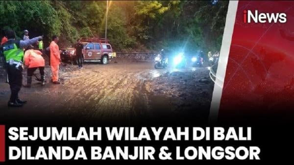 Banjir Besar Kepung Denpasar dan Gianyar Bali, 2 Orang Tewas Puluhan Lainnya Dievakuasi