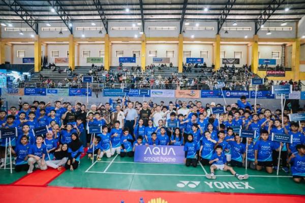 Turnamen AQUA Yonex Sunrise AQUA Yonex Sunrise. (Foto: dok AQUA)
