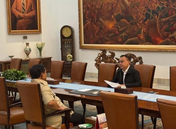 Dasco Temui Prabowo di Istana, Lapor Kondisi Terkini hingga Program Prioritas