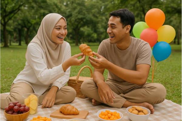 Prompt Gemini AI untuk Foto Suami Istri Realistis dengan Nuansa Romantis
