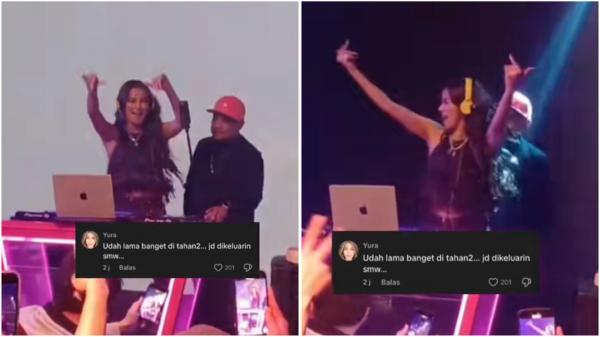 Olla Ramlan dituduh nge-DJ. (Foto: TikTok)
