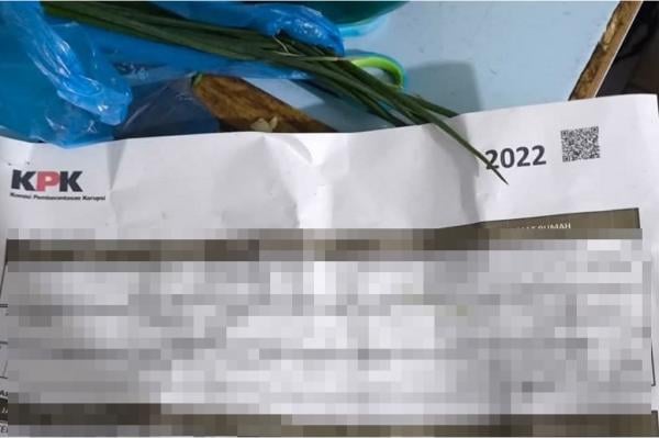 KPK soal Viral Dokumen LHKPN Jadi Bungkus Bawang: Bukan Cetakan Resmi
