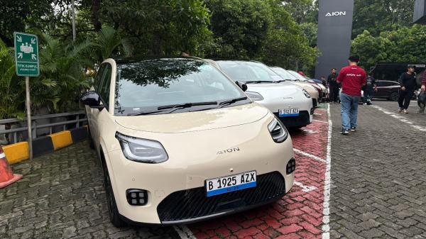 Mobil Aion UT. (Foto: Muhamad Fadli Ramadan)