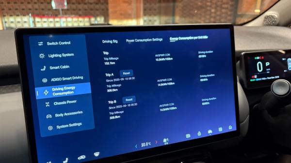 Mobil listrik Aion UT. (Foto: Muhamad Fadli Ramadan)