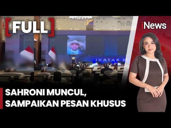 Viral! Ahmad Sahroni Muncul Secara Daring di Munas IMI Setelah Lama Menghilang