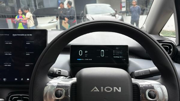 Mobil Aion UT. (Foto: Muhamad Fadli Ramadan)
