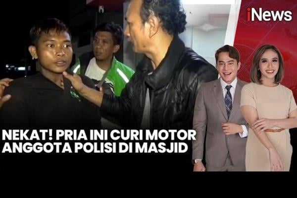 Nekat! Pemuda di Gowa Curi Motor Polisi, Dijual Rp400.000 untuk Beli Obat Terlarang