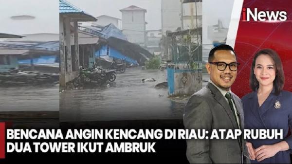 Angin Kencang Terjang Kuala Kampar, Bangunan Roboh dan Pelabuhan Rusak Parah