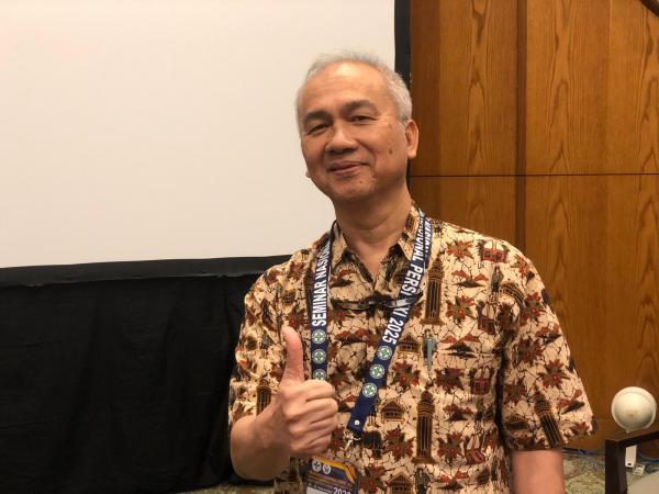 Ketua InaTS Dr dr Maruhum Bonar H Marbun, SpPD-KGH, FINASIM. (Foto: Muhammad Sukardi)