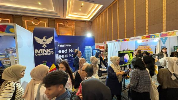 Keseruan MNC University di Future Festival 2025. (Foto: Muhamad Fadli Ramadan)