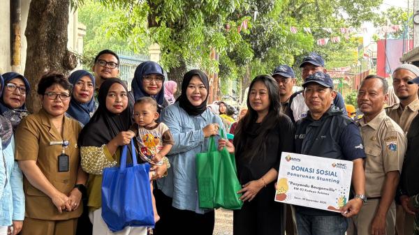 MNC Vision Ikut Perangi Stunting Lewat Program CSR di Kedoya Selatan 