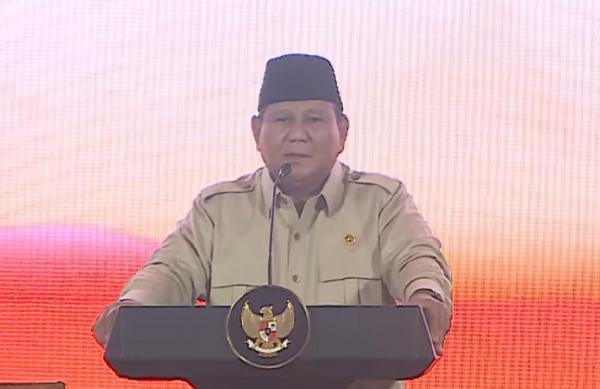 Kelakar Prabowo saat Sapa AHY di Munas PKS: Penerus SBY