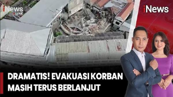 Untuk Kelancaran Evakuasi Korban Ponpes di Sidoarjo Ambruk, 100 Meter Batas Steril dari TKP 