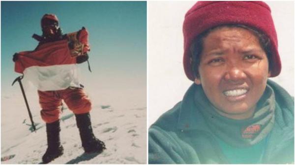 Pendaki puncak Everest pertama asal Indonesia, Clara Sumarwati, meninggal dunia. (Foto: X)